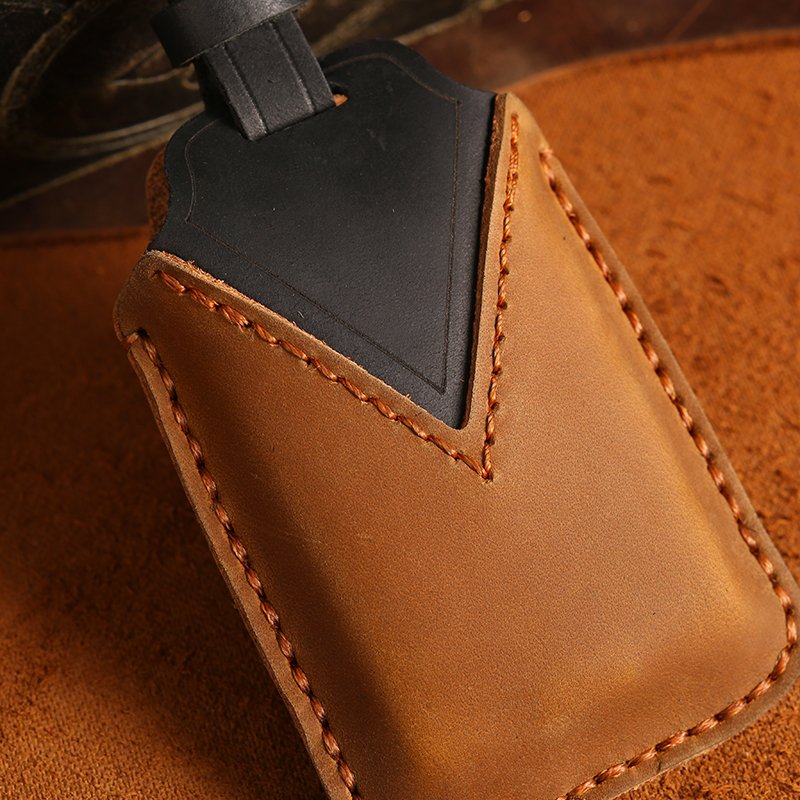 Genuine Leather Car Key Case for jeep renegade wrangler jk smart 5 buttons accessories Car Key Cover Fob Shell