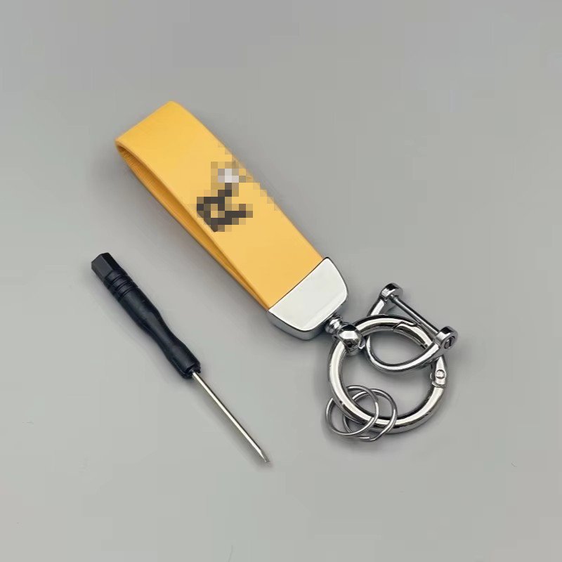 Creative star key chain metal car key pendant for men and women key ring waist pendant accessories factory wholesale
