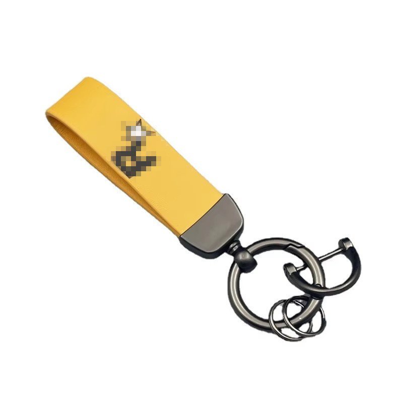 Creative star key chain metal car key pendant for men and women key ring waist pendant accessories factory wholesale