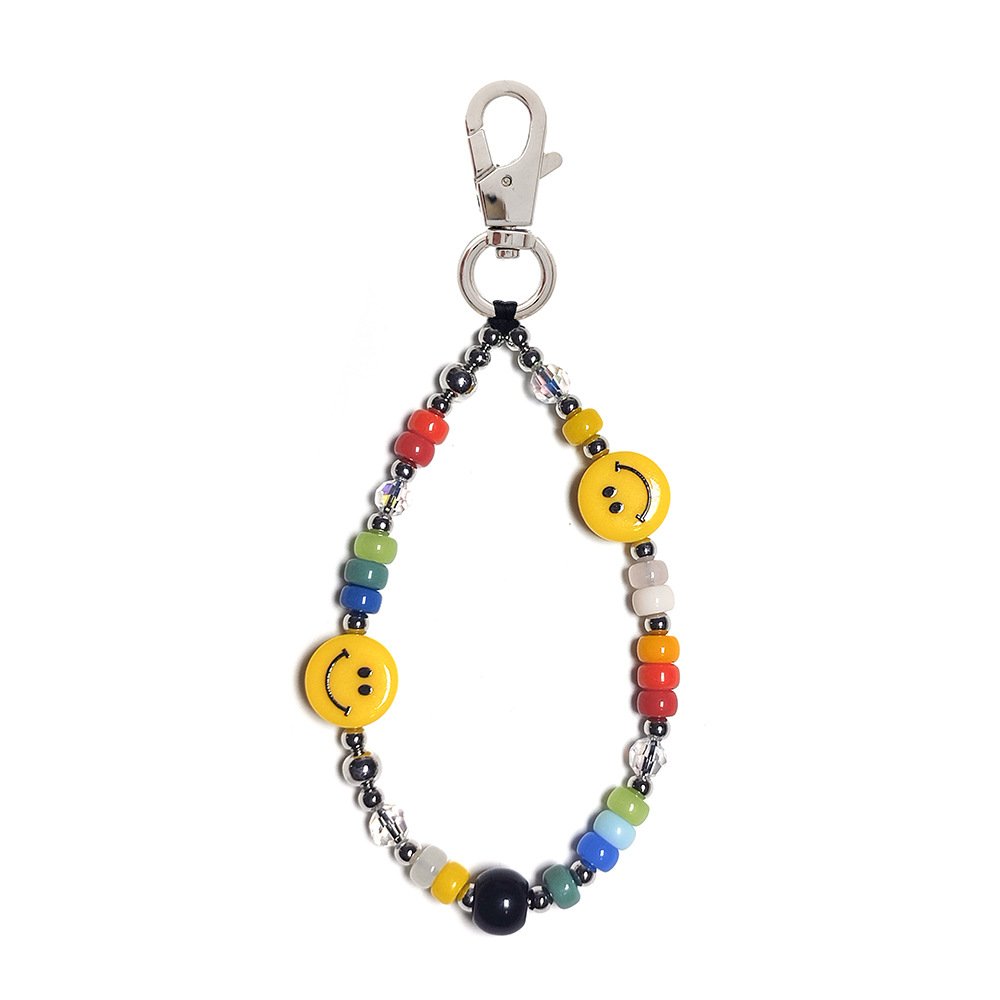 Xinxing Cloud Love Beaded Keychain For Girls All-match Keychain Decoration Backpack Car Key Pendant Couple Holiday Birthday Gift