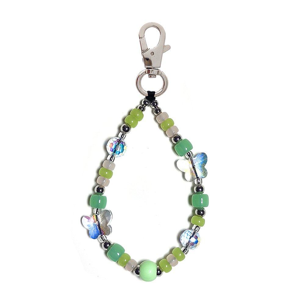 Xinxing Cloud Love Beaded Keychain For Girls All-match Keychain Decoration Backpack Car Key Pendant Couple Holiday Birthday Gift
