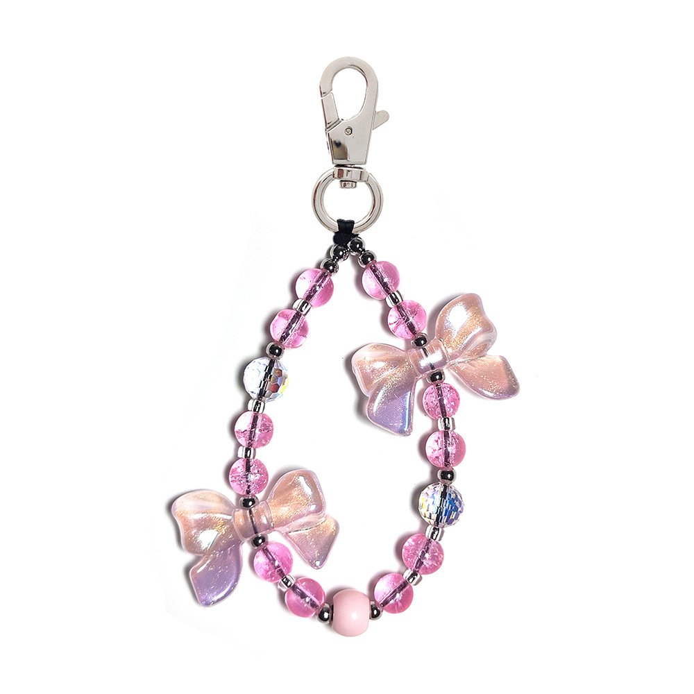 Xinxing Cloud Love Beaded Keychain For Girls All-match Keychain Decoration Backpack Car Key Pendant Couple Holiday Birthday Gift
