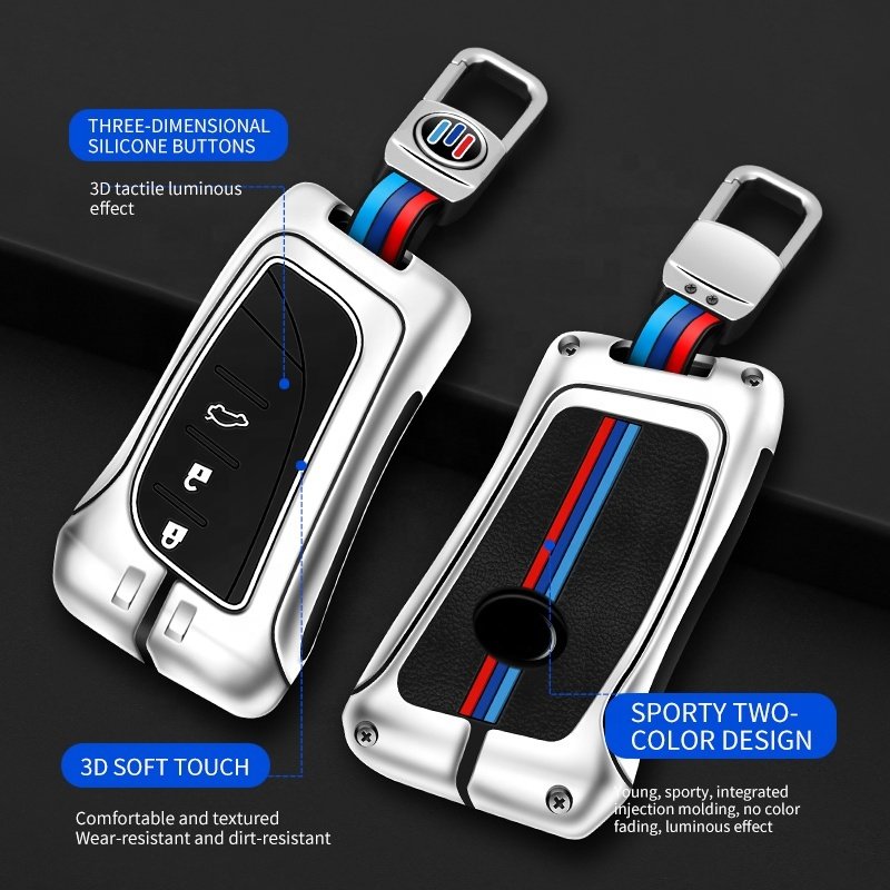 On Sale Car Key Cover For Lexus Metal Car Remote Key Case Car Key Control Covers Car Key Cover