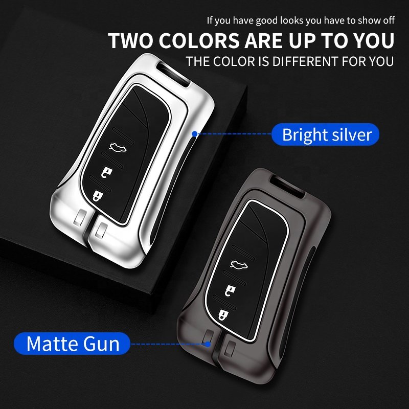 On Sale Car Key Cover For Lexus Metal Car Remote Key Case Car Key Control Covers Car Key Cover