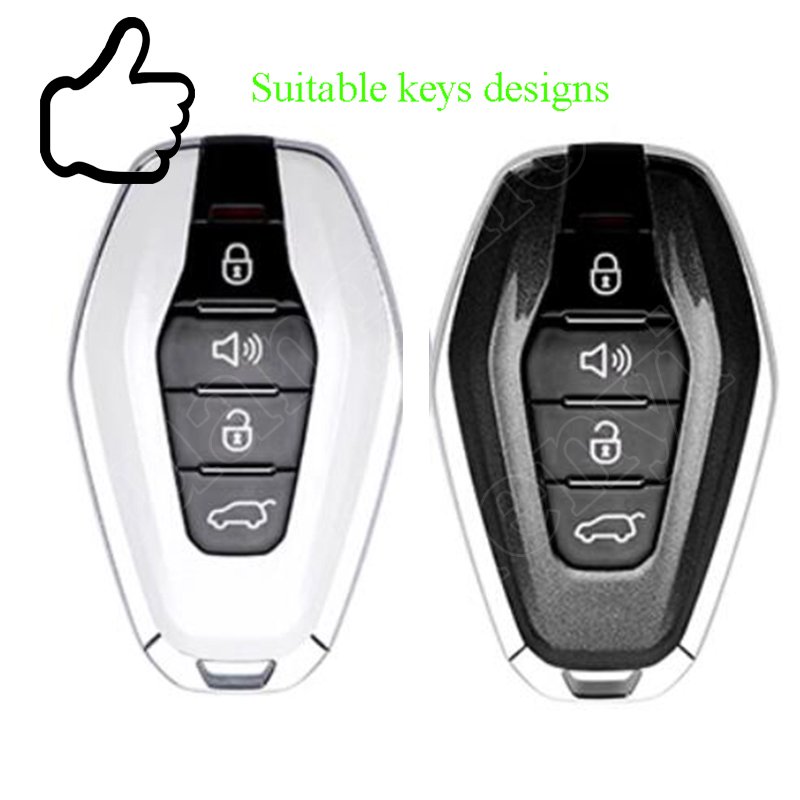 Car Accessories Metal Key Case Shell Protector Cover For Chery Jetour X70 Plus 2020-2024