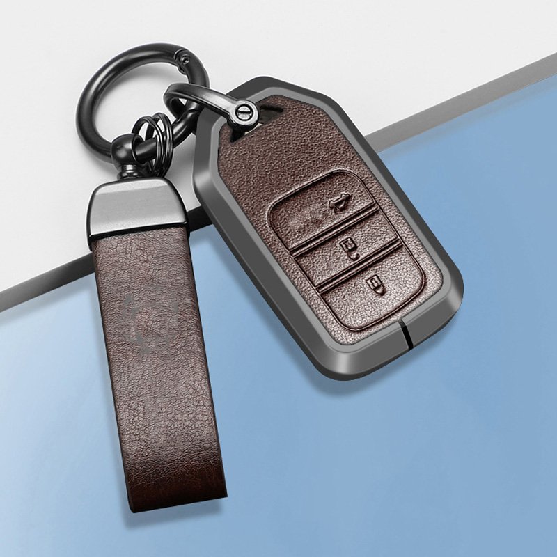 High Quality Aluminum Alloy Car Key Case Protector Cover Key Shell For HONDA Accessories