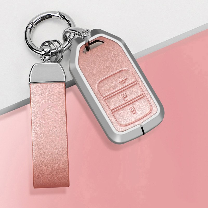 High Quality Aluminum Alloy Car Key Case Protector Cover Key Shell For HONDA Accessories