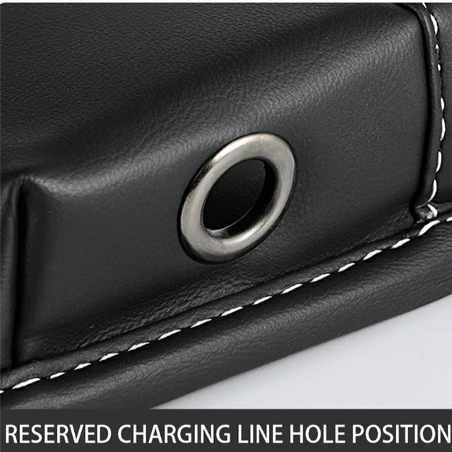 PU leather automotive center seat gap filler factory direct wholesale storage box can be filled with mobile phones coins key