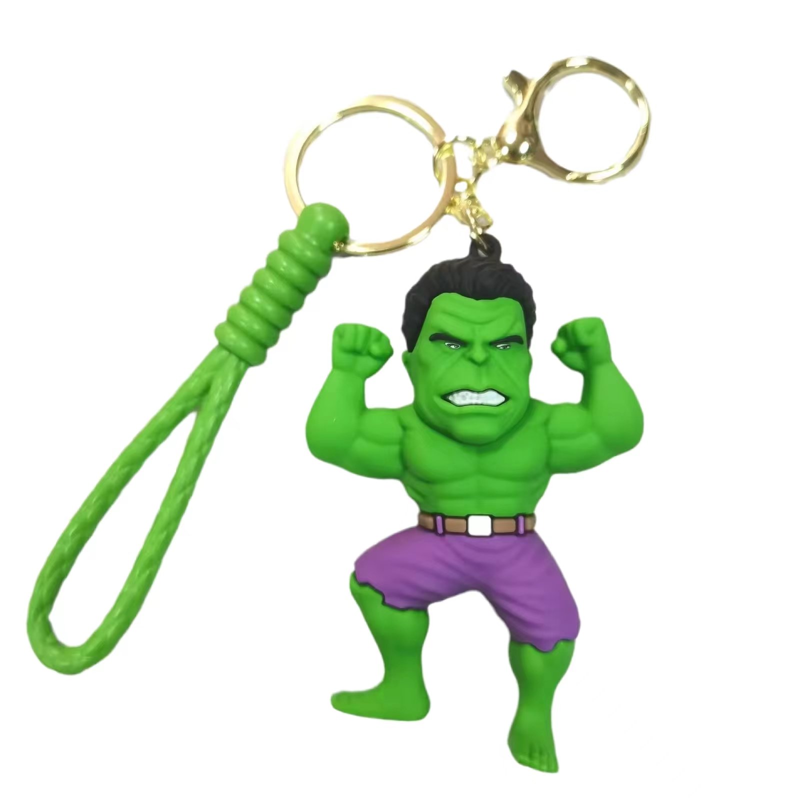 2024 new manufacturer 3d Low Price Promotion Items Soft PVC keychain ring gift toy keyring keychain Figure Silicone Keychains