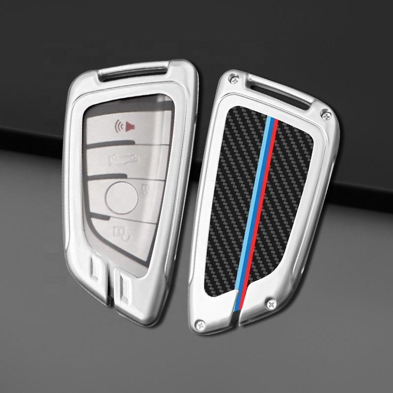 For Car Key Case Cover Shell For Fiber Bmw E46 Carbon Fiber Car Shape Sales Reasonable Price Metal Key Cover For Car
