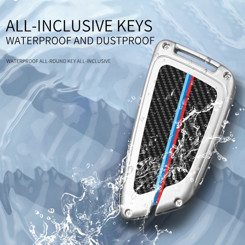 For Car Key Case Cover Shell For Fiber Bmw E46 Carbon Fiber Car Shape Sales Reasonable Price Metal Key Cover For Car