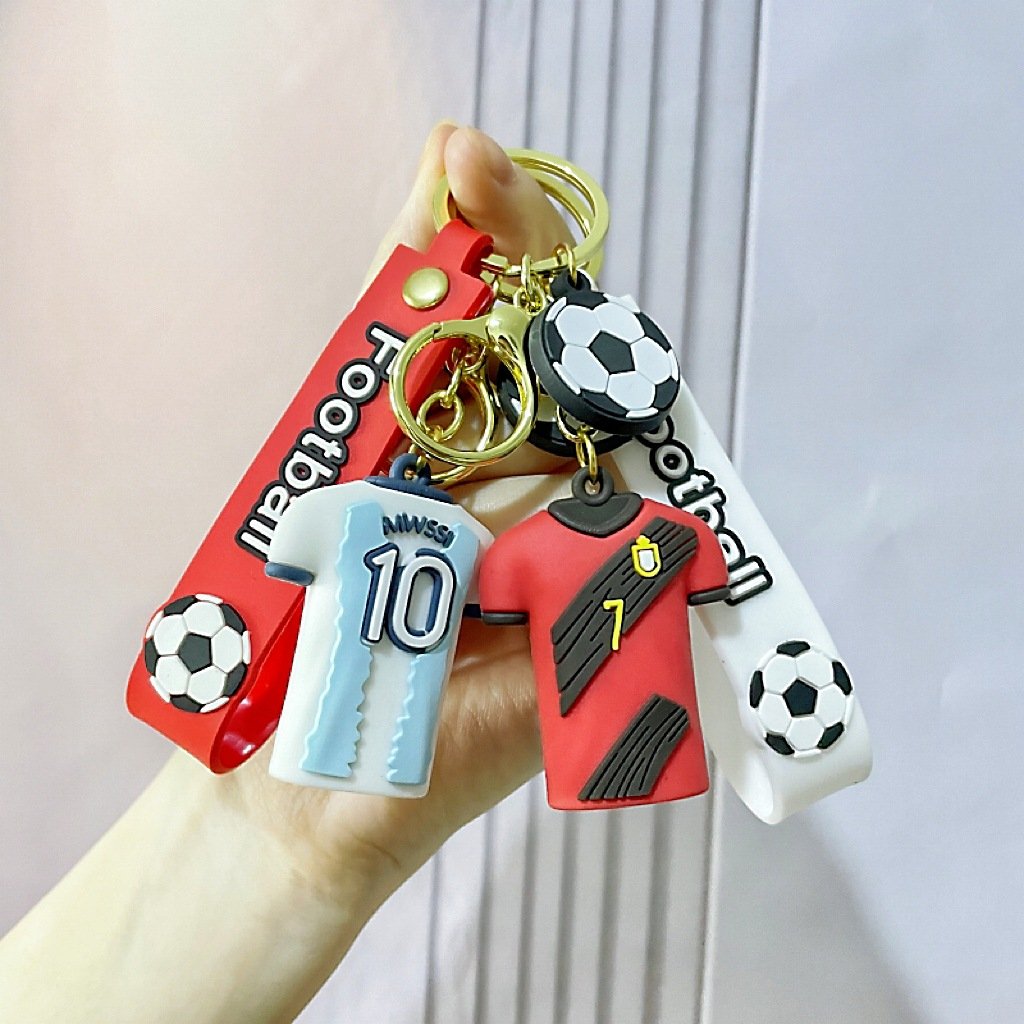 Custom 2D Soft Pvc Keychain Key Chain Logo Soft Rubber Keychains Silicone Keyring Rubber Personalized 3D Customized Key Chain