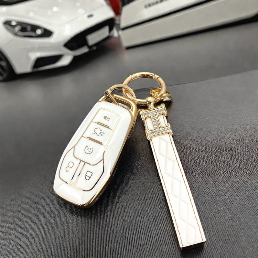 For Ford Key TPU Car Keyless Entry Remote Fob Case Cover 2017 2018 2019 2020 Ford Mustang Explorer Edge Fusion Mondeo F150 F250