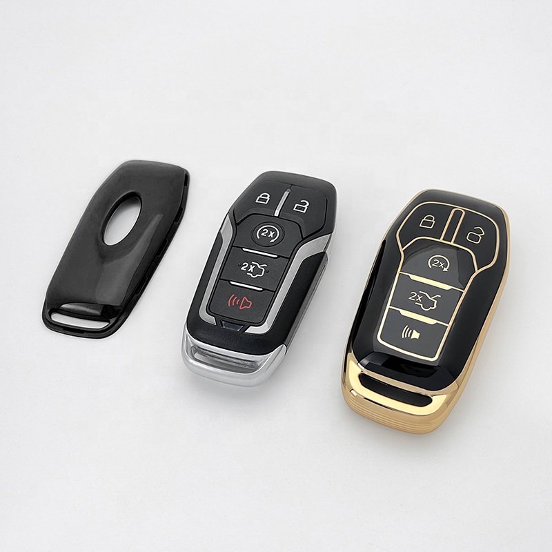 For Ford Key TPU Car Keyless Entry Remote Fob Case Cover 2017 2018 2019 2020 Ford Mustang Explorer Edge Fusion Mondeo F150 F250