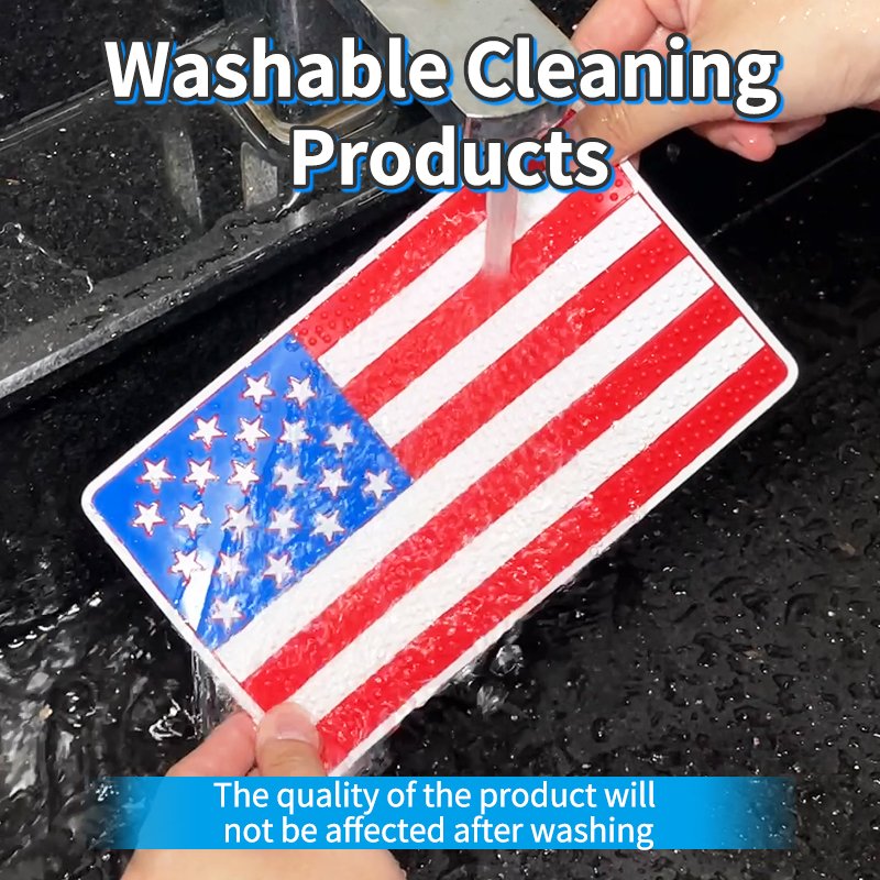 Customized Flag USA UK Car Dashboard Anti-Slip PVC Pad Universal Non-Slip Dashboard Mat for Phones Sunglasses Keys