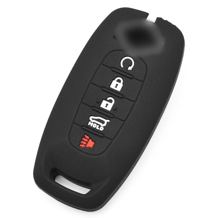 Car Accessories Silicon Key Cover Case Key Holder Fob Remote Protect Silicone Shell For N-issan X-trail t33 Kicks Qashqai J12