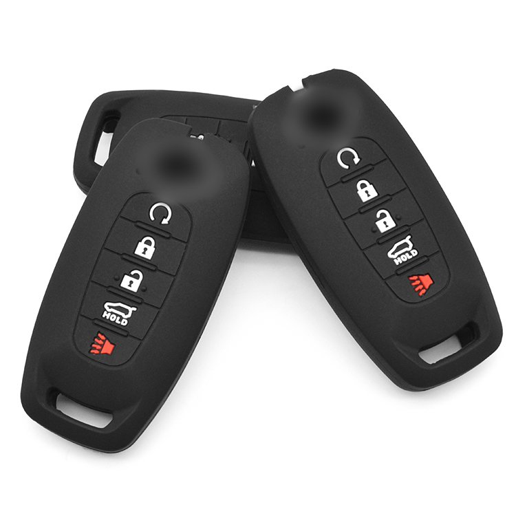Car Accessories Silicon Key Cover Case Key Holder Fob Remote Protect Silicone Shell For N-issan X-trail t33 Kicks Qashqai J12