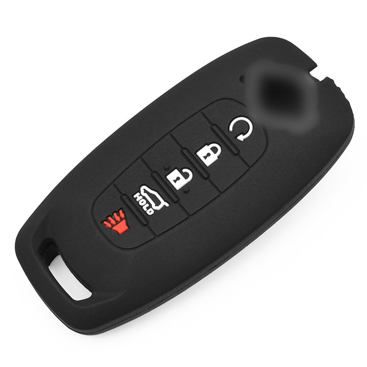 Car Accessories Silicon Key Cover Case Key Holder Fob Remote Protect Silicone Shell For N-issan X-trail t33 Kicks Qashqai J12