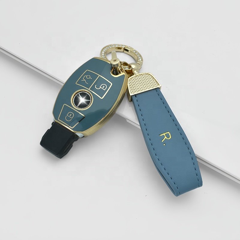 New Style Car Key Case Cover For Mercedes Benz w211 w204 A B R G Class GLK GLA GLC GLR W210 W176 W202 W463 Shell Accessories