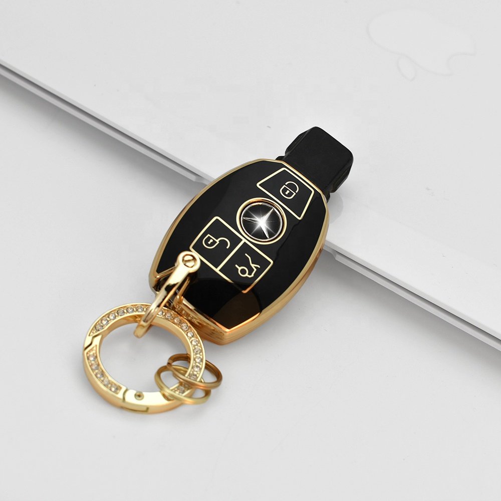 New Style Car Key Case Cover For Mercedes Benz w211 w204 A B R G Class GLK GLA GLC GLR W210 W176 W202 W463 Shell Accessories