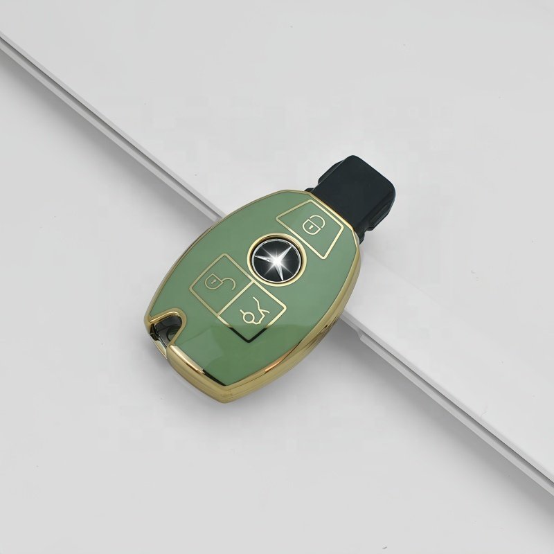 New Style Car Key Case Cover For Mercedes Benz w211 w204 A B R G Class GLK GLA GLC GLR W210 W176 W202 W463 Shell Accessories