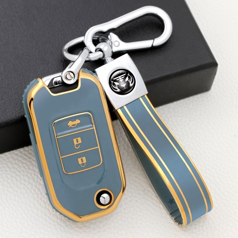 Car Key Case Cover For Honda 3 Buttons Remote Cover XRV CRV Crider Accord Fit Shuttle car key case Fob Protect cover