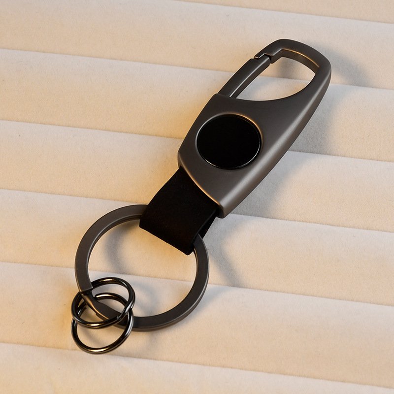 Custom Luxury Sublimation Genuine Leather Keychain Car Pendant Keychain Accessories Custom Key Chains