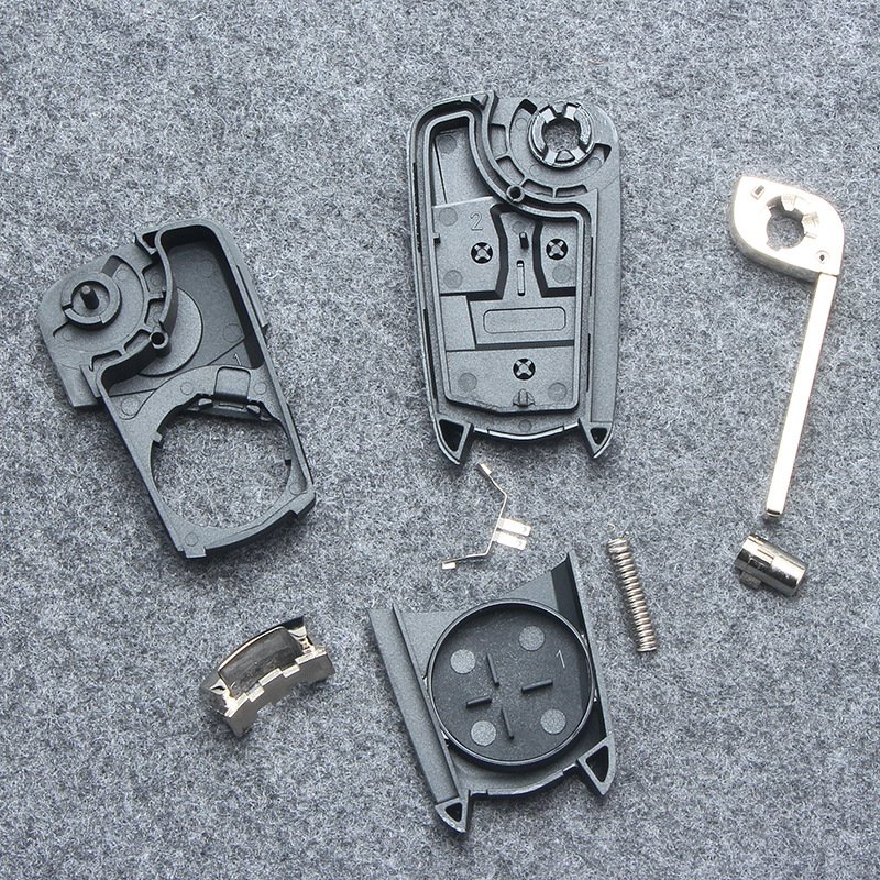 2 button 3 button replacement Remote Key Shell CASE COVER For smart flip shell case blank for Opel