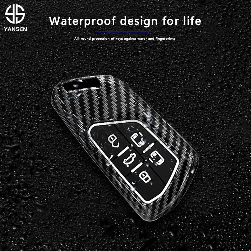 ABS Carbon fiber Remote Car Key For Volkswagen VW Golf 3 Mk6 Passat B5 Golf 8 MK8 For Skoda Octavia For Seat