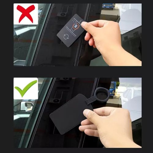 Wholesale Car Accessories For Tesla Key Card Holder Fob Protection Sleeve