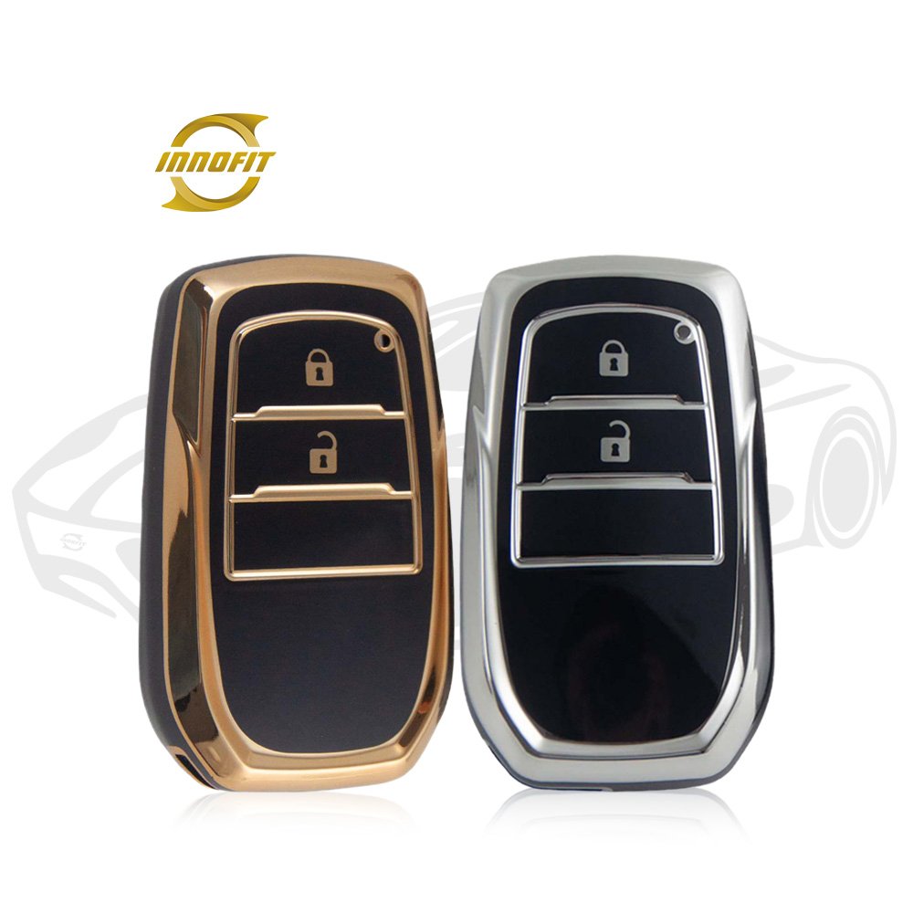Innofit TOC2T1 Car Smart Key Case TPU Factory Stock For Toyota Camry Crown RAV4 Highlander New Style Cheap Auto Accessory