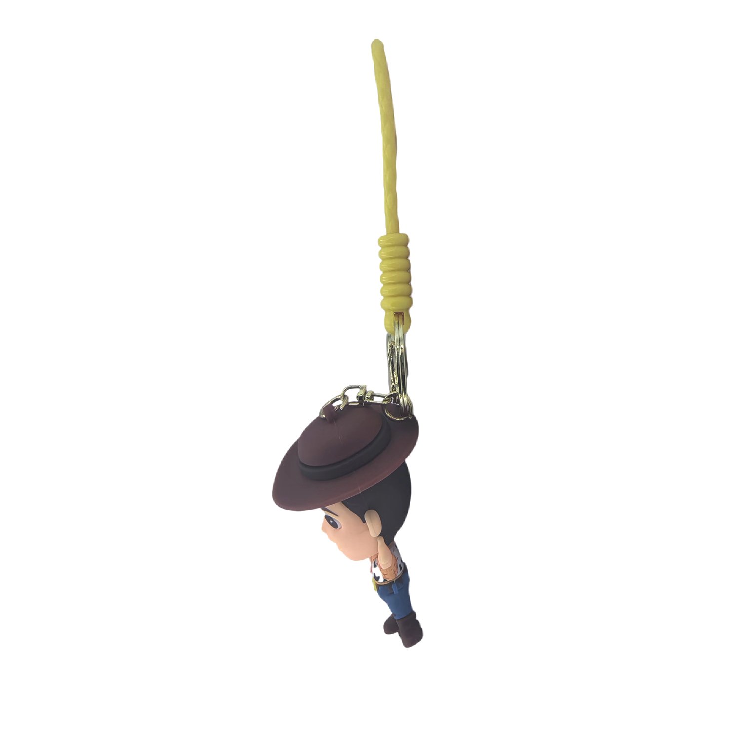 Hot Sell America Anime Keychain silicone Keychain 3D PVC Bag Doll Pendant Woody Keychains Anti-Lost Car Key Bag Accessories