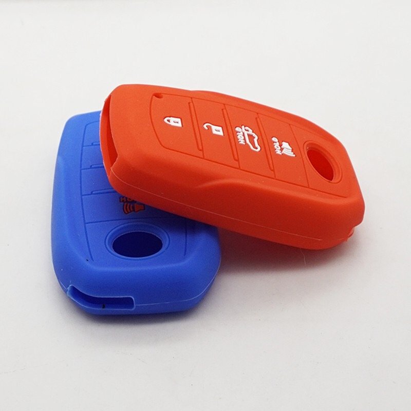 For Toyota Customizable 4 Btns Zinc Alloy Silicone Case Car Key Fob Cover