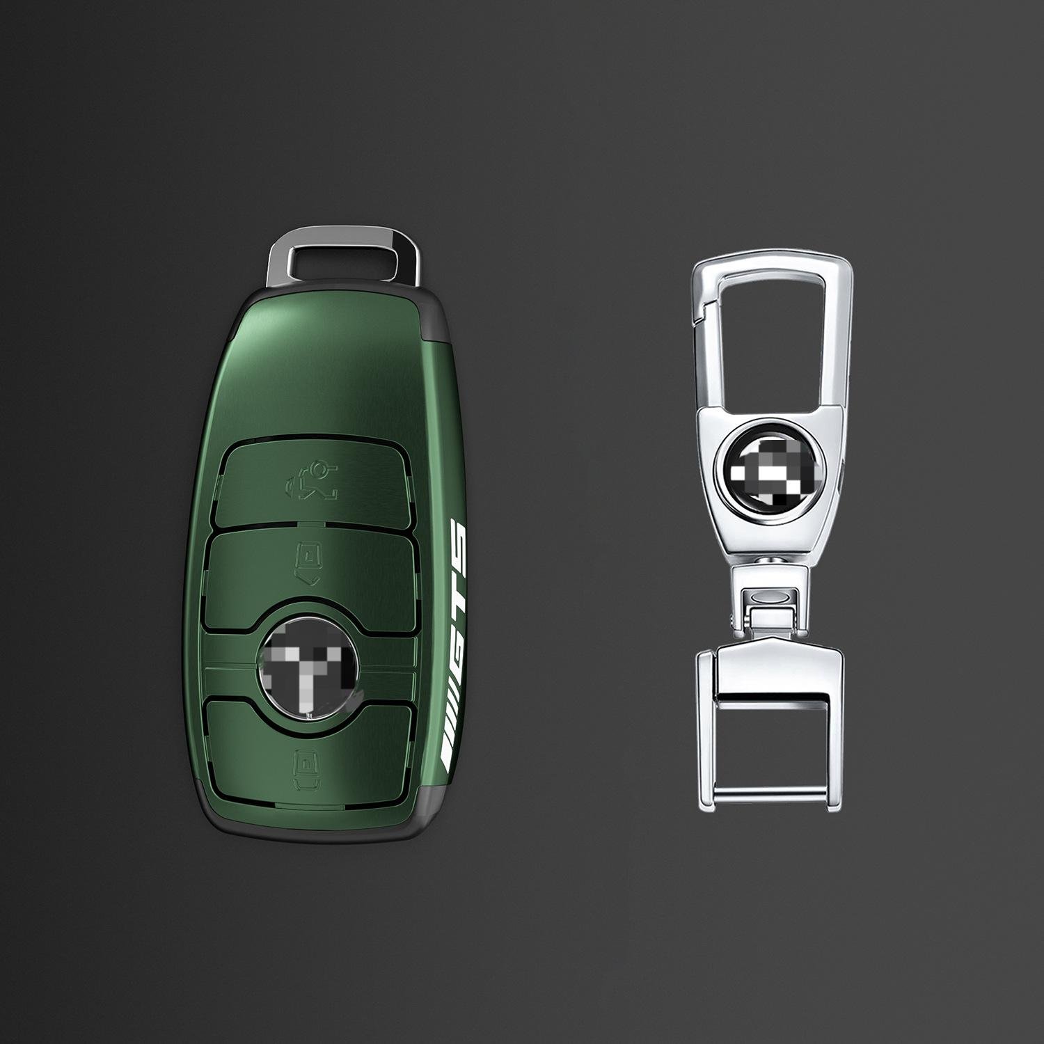 New Fashion Car Key case For Mercedes Benz GLC C E S Class Remote control Zinc Alloy Key Ring Case Cover