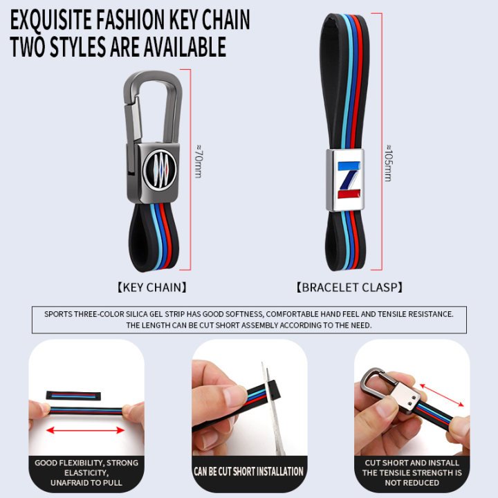 Alloy Car Key Cover Case Shell Fob Holder Keychain For VW Volkswagen Touareg 2017 2018 2019 2020 2021 Protector Accessories