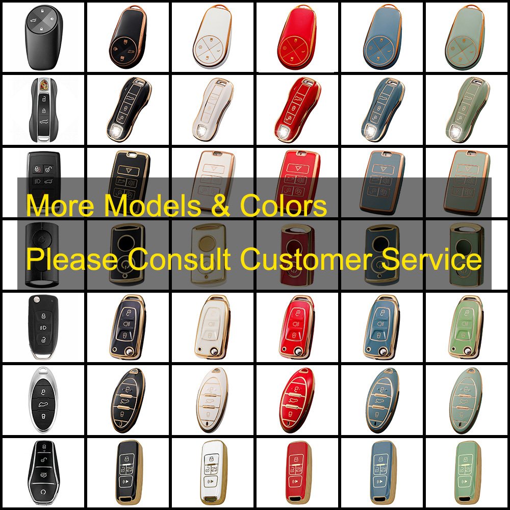 Innofit TPU Car Key Cover Fob Case For Jaguar YAMAHA Holden Crown SRT Bentley SAAB Scion AlfaRomeo Auto Accessories