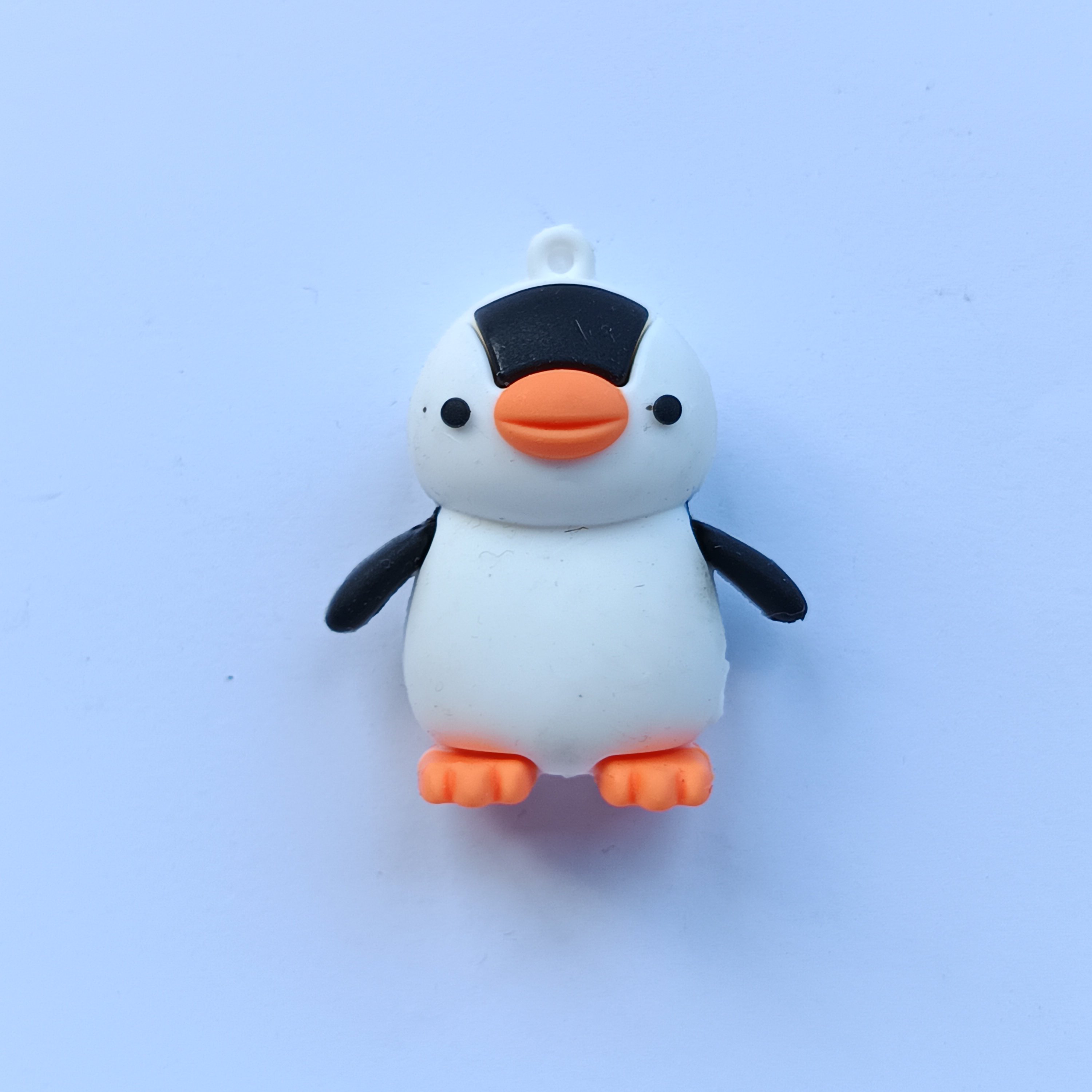 Factory Customization wholesale PVC 3D cute cartoon animal crab and penguin keychain doll key ring accessories Car Pendant