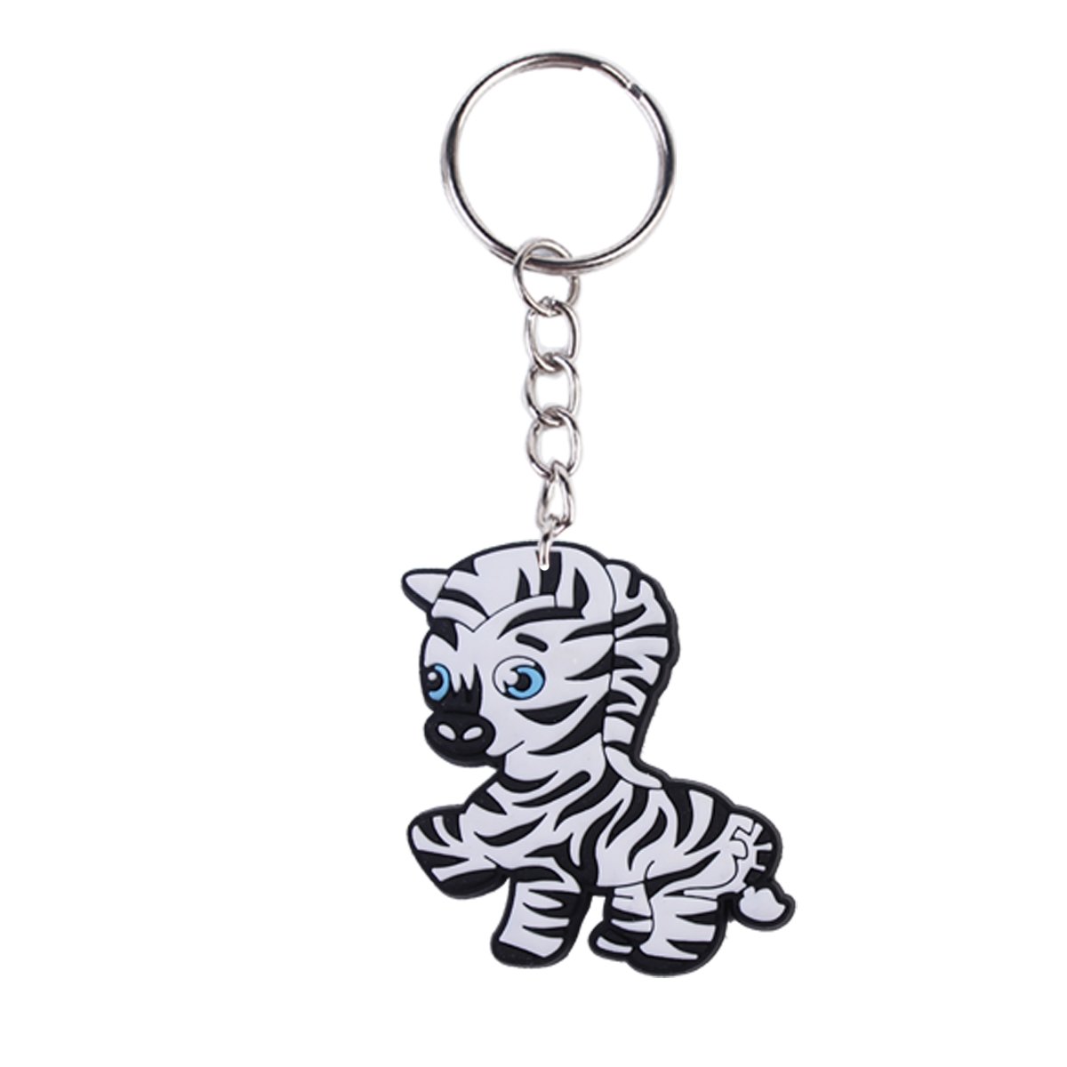 2024 New arrive PVC rubber festival promotional gift key chains Wholesale cartoon Animal key ring custom design Bag pendant