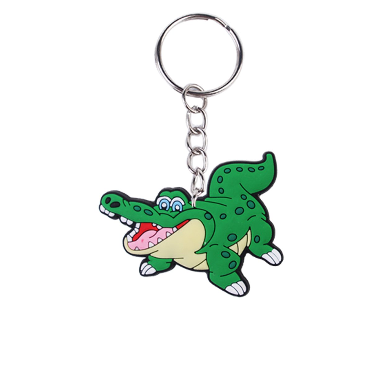2024 New arrive PVC rubber festival promotional gift key chains Wholesale cartoon Animal key ring custom design Bag pendant