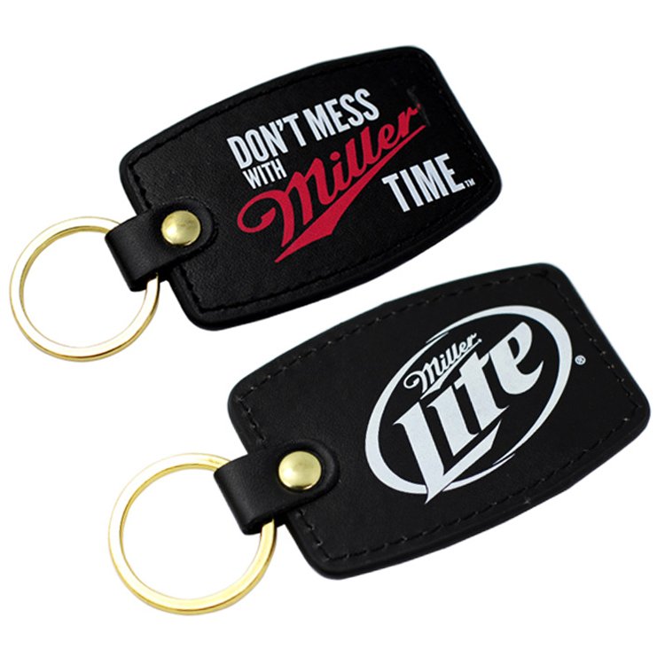 Custom Leather Key Chain Keyring Manufacturer Wholesale Bulk Handmade Car Brand Logo PU Custom Leather Keychain