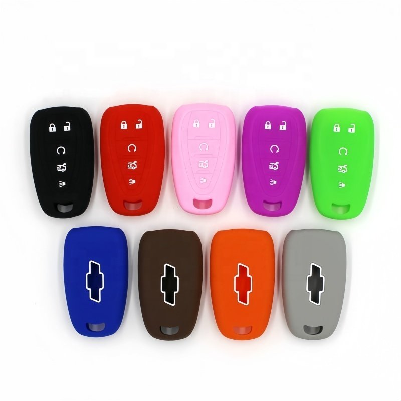 Silicone Car Key Cover For Colorful Key Fob Silicone Holder Replacement Case