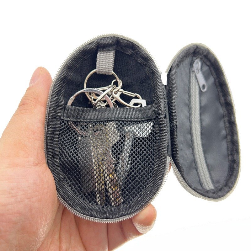 Grenade Key Bag Large Capacity Mini Small Wallet Coin Purse Professional Keychain Money Change Keys Earphone Case Pouch Holder