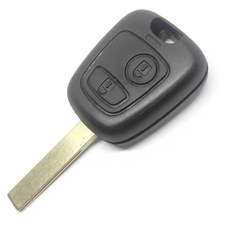 Replacement Car 2 Buttons Remote Control Key Fob Case Shell For Accessories P-eugeot C-itroen