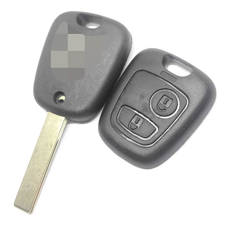 Replacement Car 2 Buttons Remote Control Key Fob Case Shell For Accessories P-eugeot C-itroen