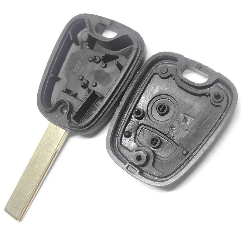Replacement Car 2 Buttons Remote Control Key Fob Case Shell For Accessories P-eugeot C-itroen