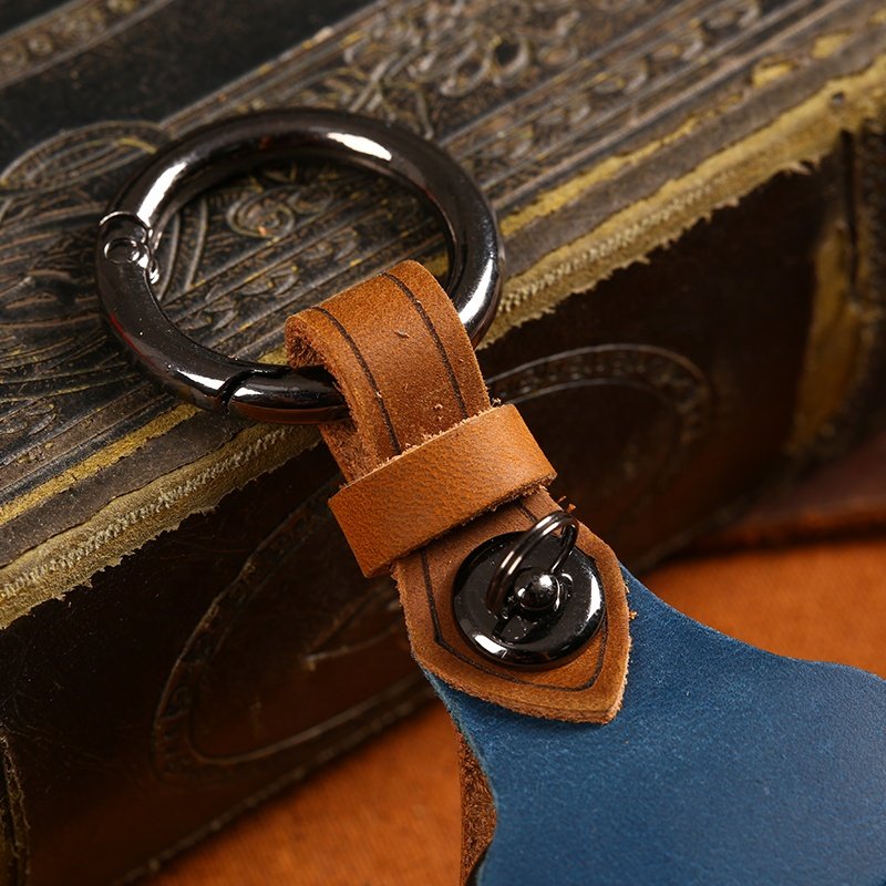 Genuine Leather Car Key Case for jeep renegade wrangler jk accessories 2010-2022 Car Key Cover