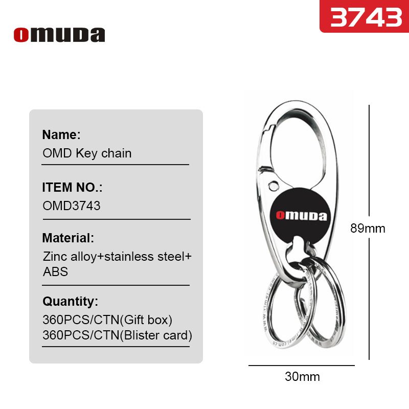 Cheap Keychain Accessories unique key ring Metal Metal Keychains