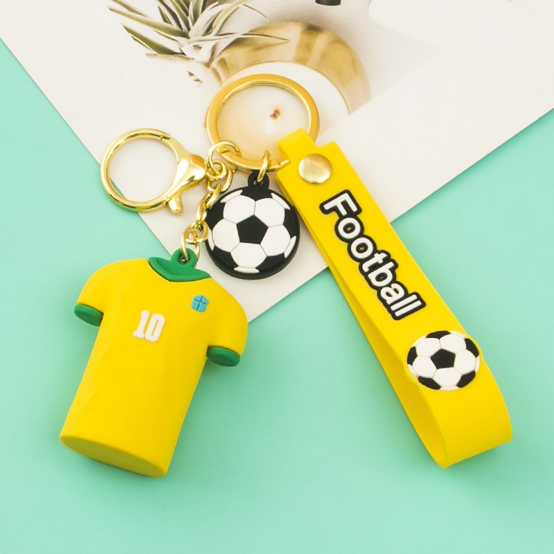 Winnel Anime Custom Plastic Promotional Rubber Key Chains Keychain for Girls with Silicone Wristlet