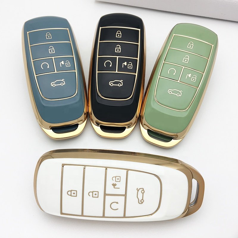 TPU Cover For Trumpchi Smart Keychain Protector Cover The Industry China Wholesale 3 Button New Design Car Key Case
