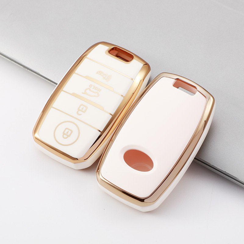 Wholesale modify car accessories interior product TPU soft car key case cover for Kia D11J5